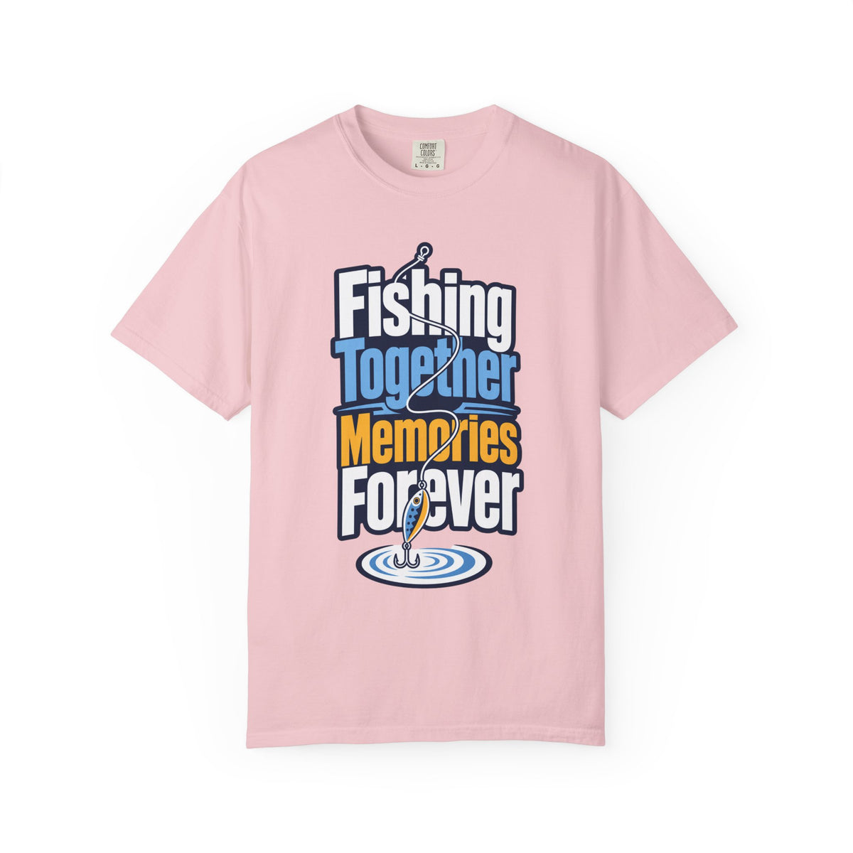 Fishing Together Memories Forever T-Shirt – Family Fishing Gift, Unisex Fishing Shirt