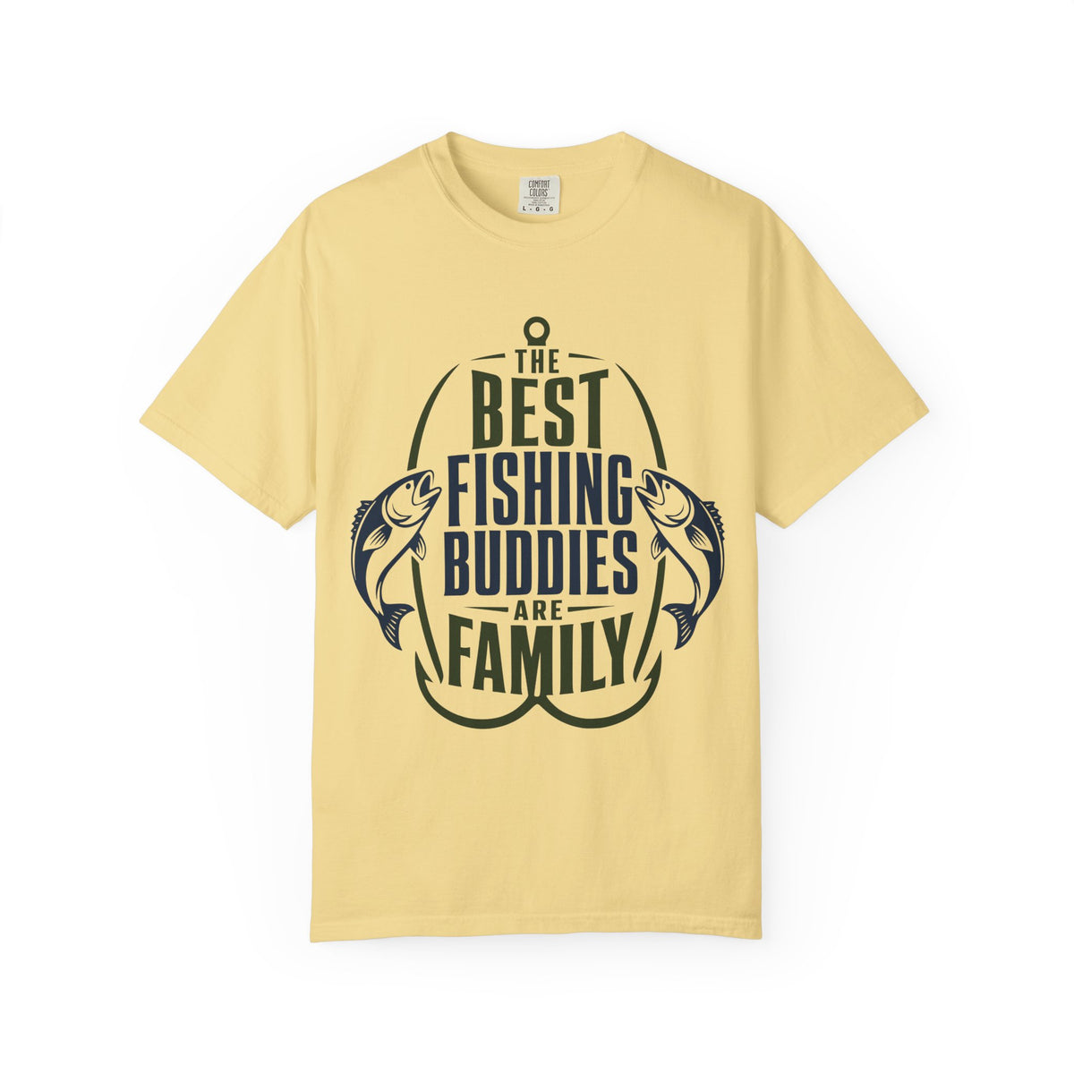 Best Fishing Buddies Are Family T-Shirt | Fishing Couple Shirt | Grandpa Grandma Fishing Gift | Family Fishing Tee | Unisex