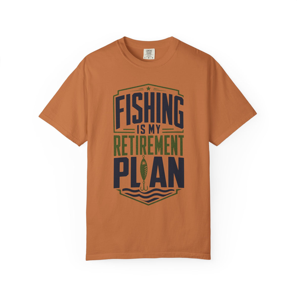 Fishing Is My Retirement Plan T-Shirt | Funny Retirement Fishing Shirt | Angler Retirement Gift