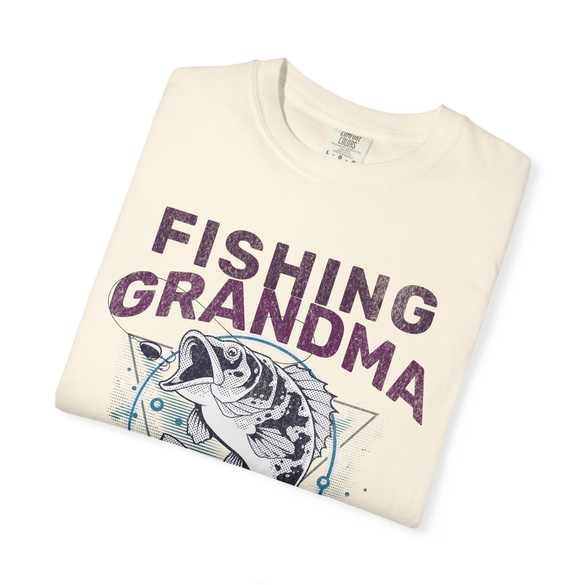 Fishing Grandma Retired Not My Problem Shirt | Funny Retirement Fishing T-Shirt for Women