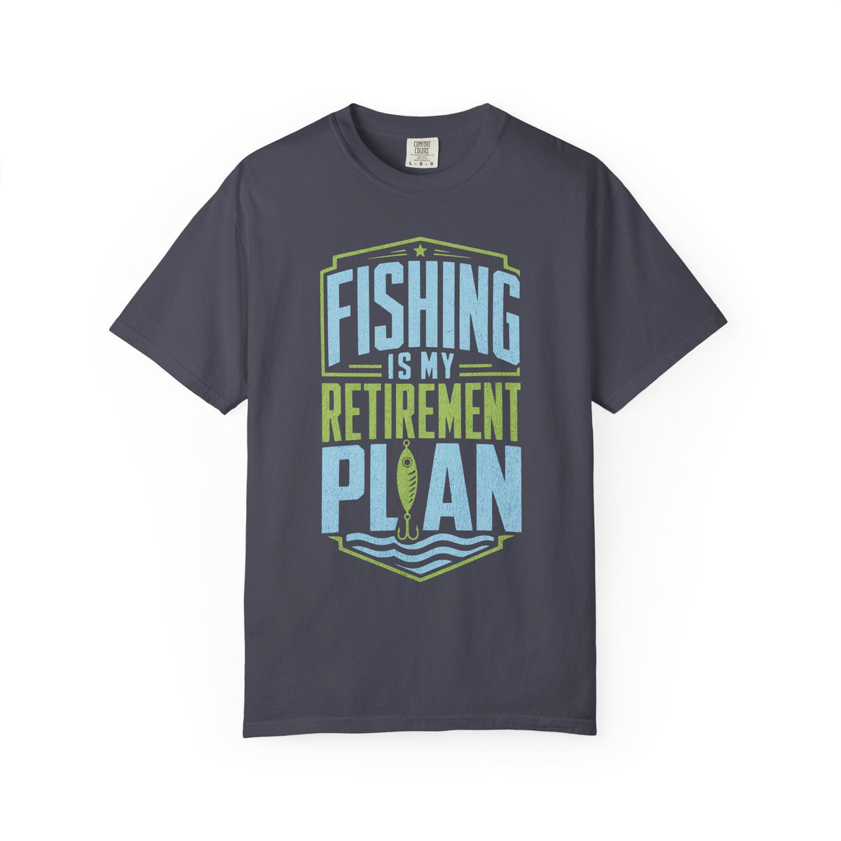 Fishing Is My Retirement Plan T-Shirt | Funny Retirement Fishing Shirt | Angler Retirement Gift