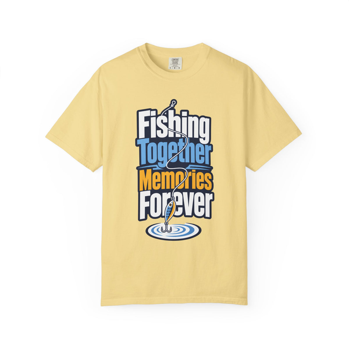 Fishing Together Memories Forever T-Shirt – Family Fishing Gift, Unisex Fishing Shirt