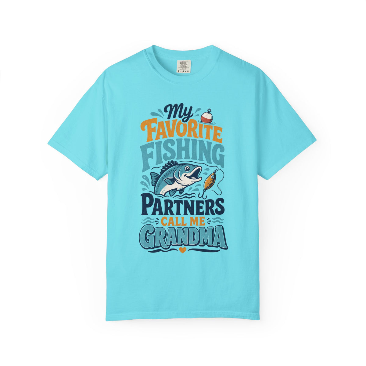 My Favorite Fishing Partners Call Me Grandma Fishing T-Shirt