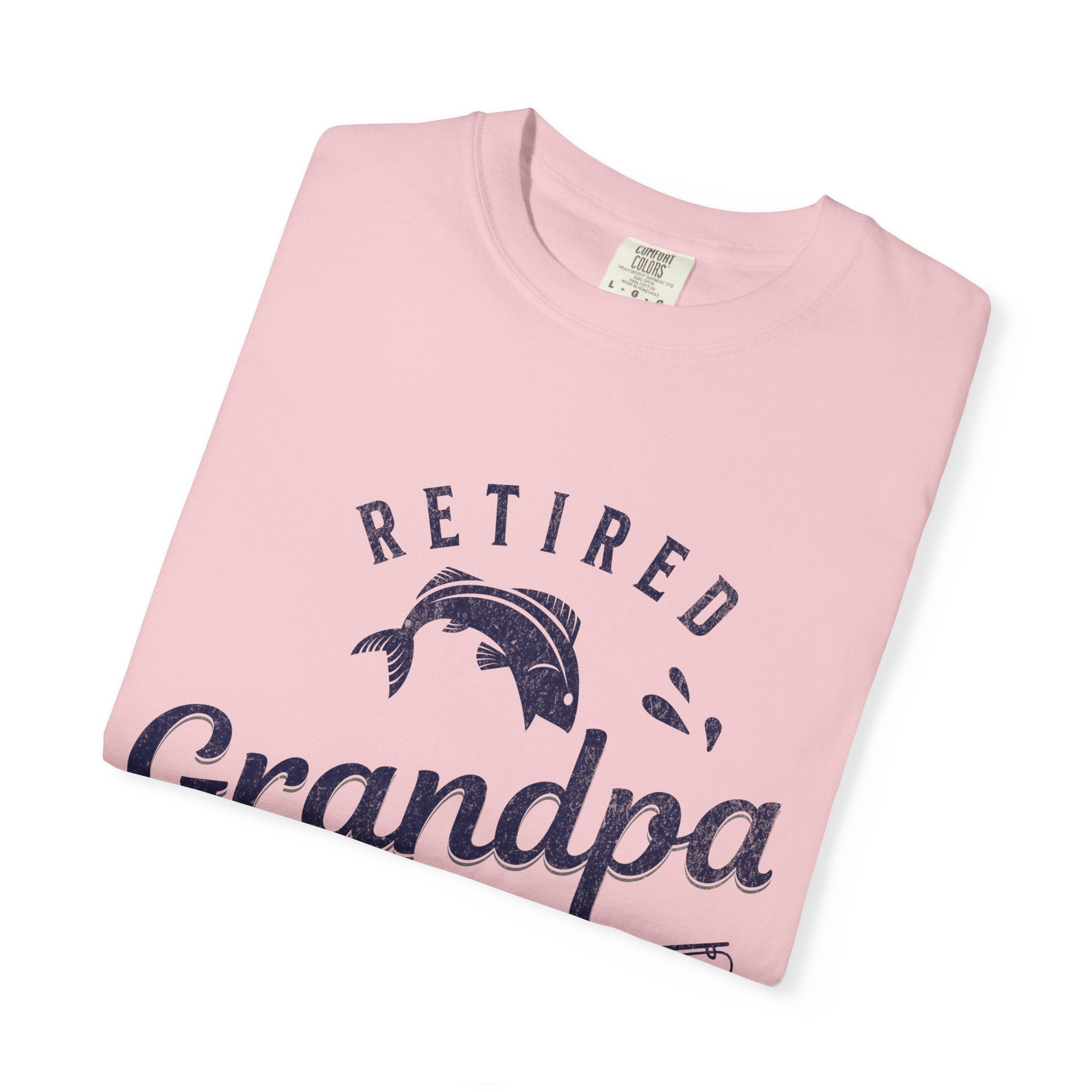 Retired Grandpa Fishing Club Shirt | Funny Retirement Fisherman T-Shirt | Grandpa Fishing Gift