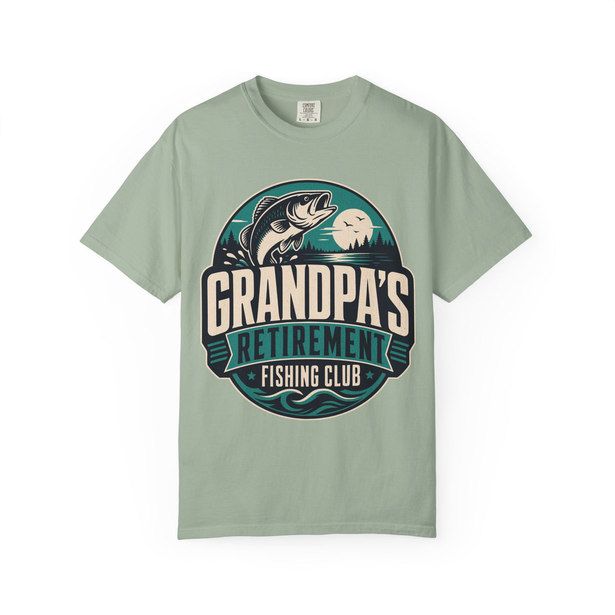 Grandpa's Retirement Fishing Club T-Shirt – Funny Retired Fisherman Gift