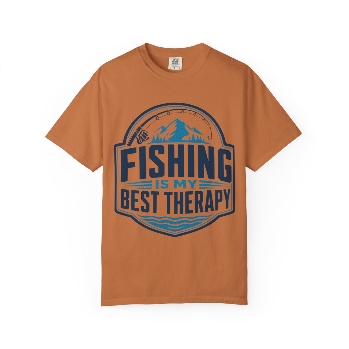 Fishing Is My Best Therapy Unisex T-Shirt, Funny Fishing Shirt, Angler Gift, Fisherman Outdoor Tee