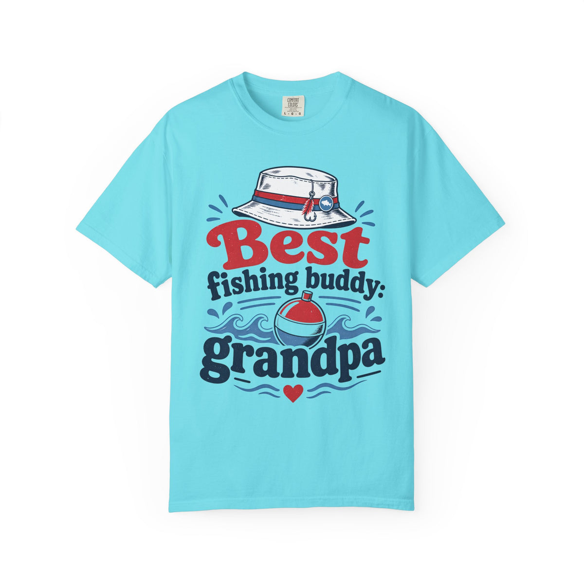Best Fishing Buddy Grandpa Shirt | Fishing Grandpa Gift | Father's Day Fishing T-Shirt | Grandpa Fishing Tee | Retirement Gift for Grandpa