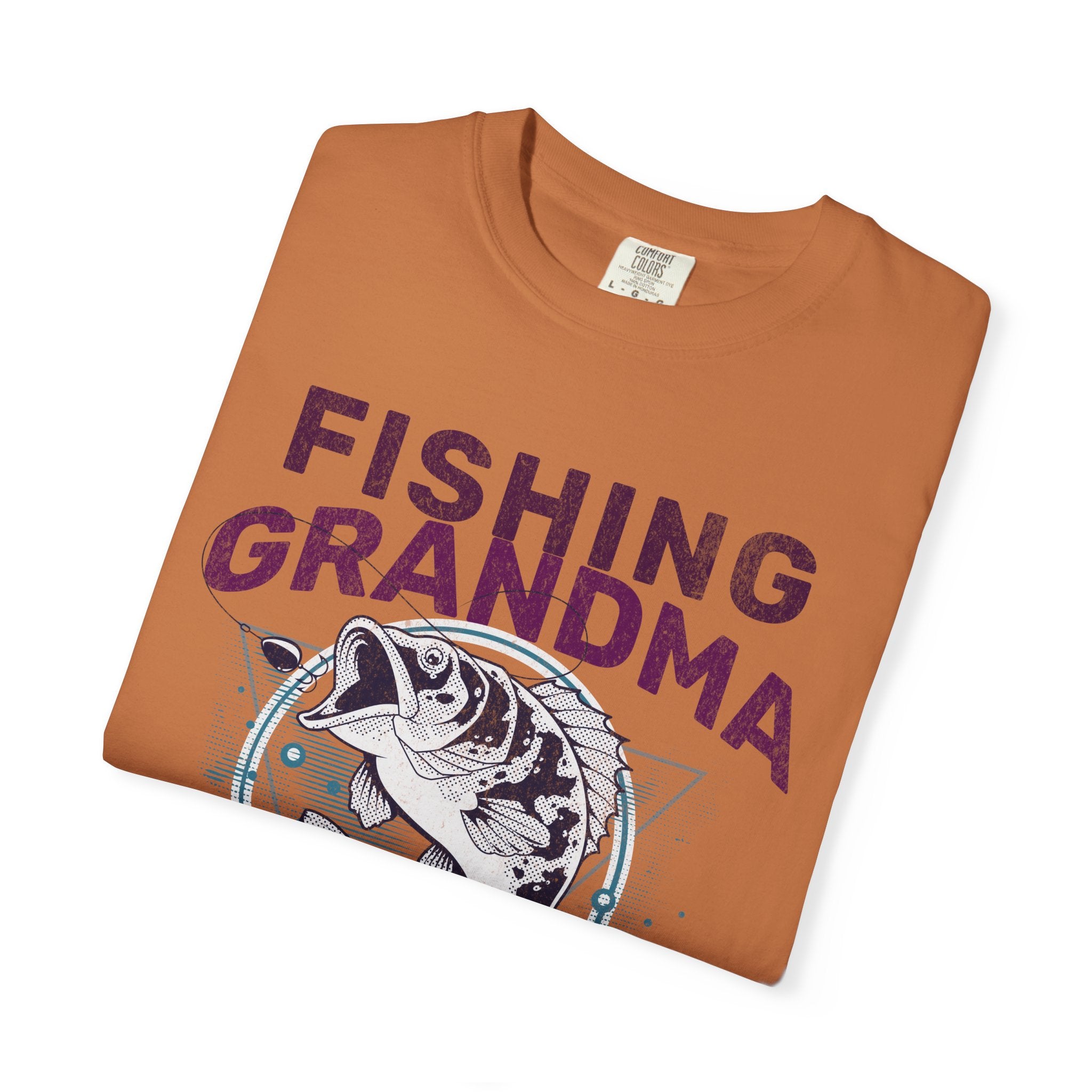 Fishing Grandma Retired Not My Problem Shirt | Funny Retirement Fishing T-Shirt for Women
