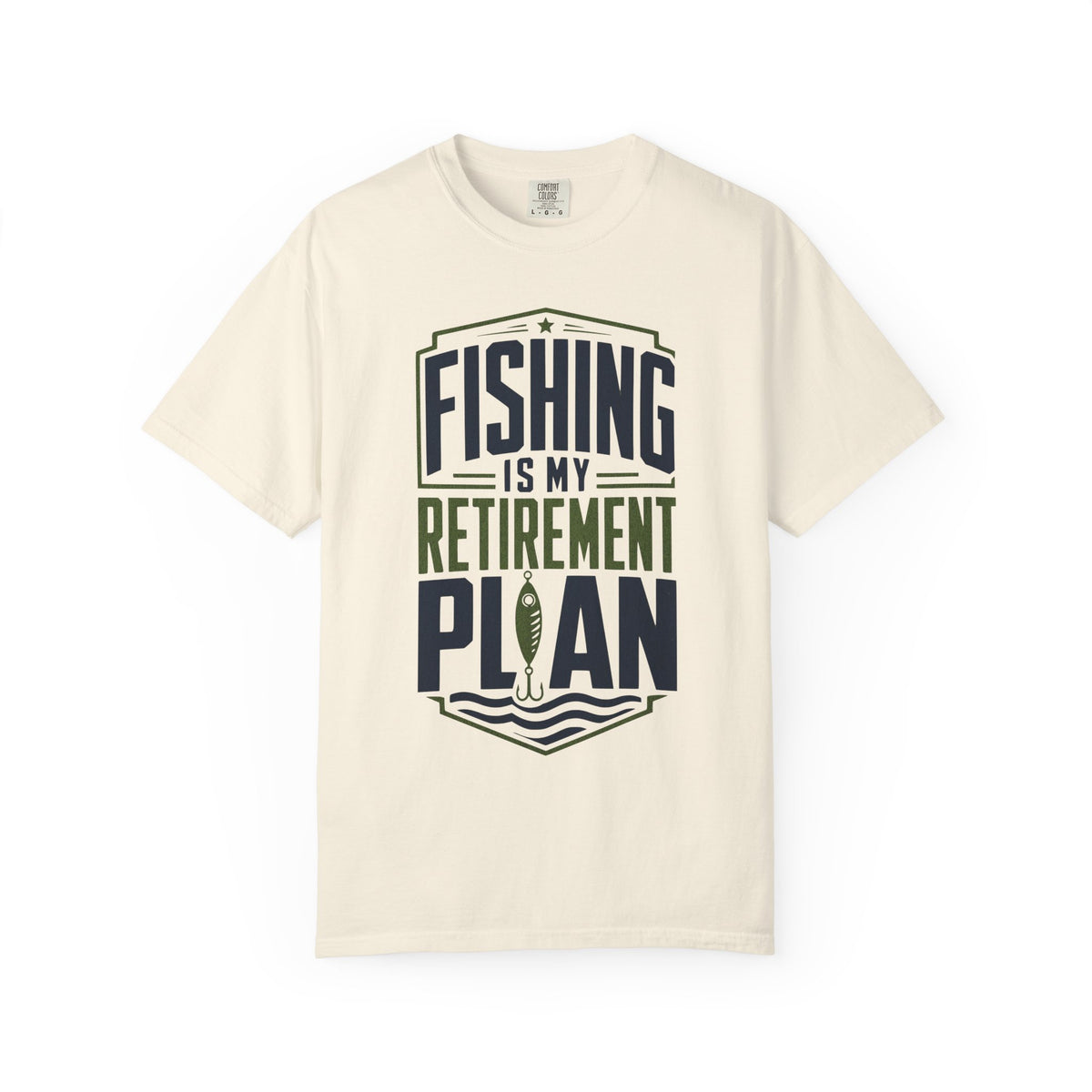 Fishing Is My Retirement Plan T-Shirt | Funny Retirement Fishing Shirt | Angler Retirement Gift