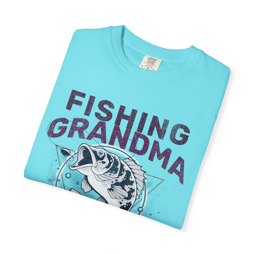 Fishing Grandma Retired Not My Problem Shirt | Funny Retirement Fishing T-Shirt for Women