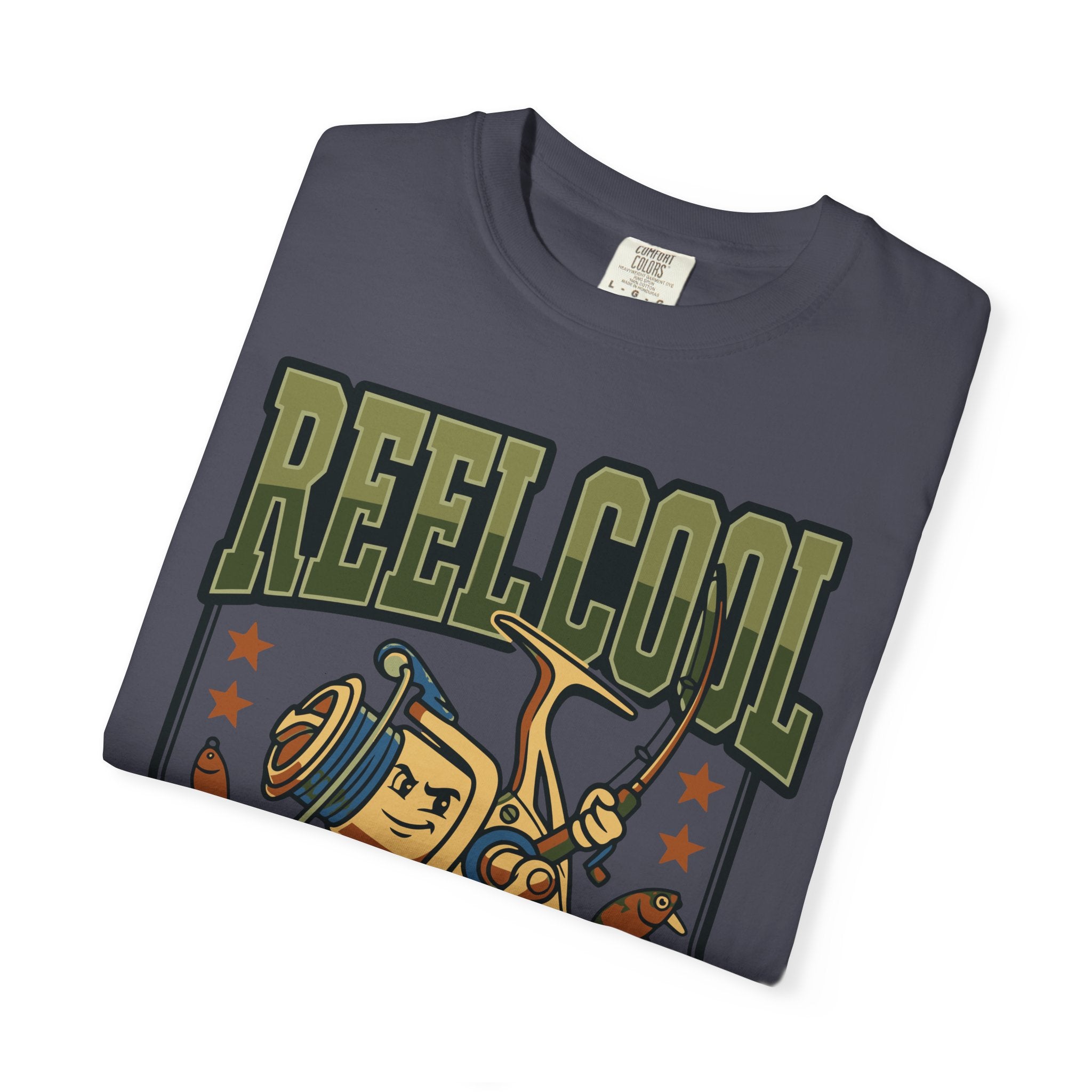 Reel Cool Grandpa Fishing Shirt | Funny Retired Fisherman T-Shirt | Grandpa Fishing Gift