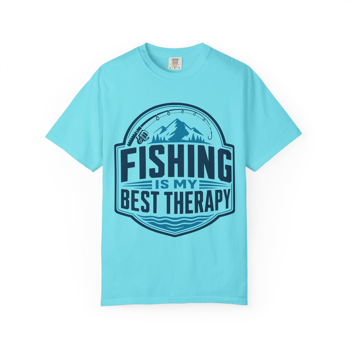 Fishing Is My Best Therapy Unisex T-Shirt, Funny Fishing Shirt, Angler Gift, Fisherman Outdoor Tee