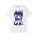 Life After Work Is Better on the Lake Fishing Retirement T-Shirt