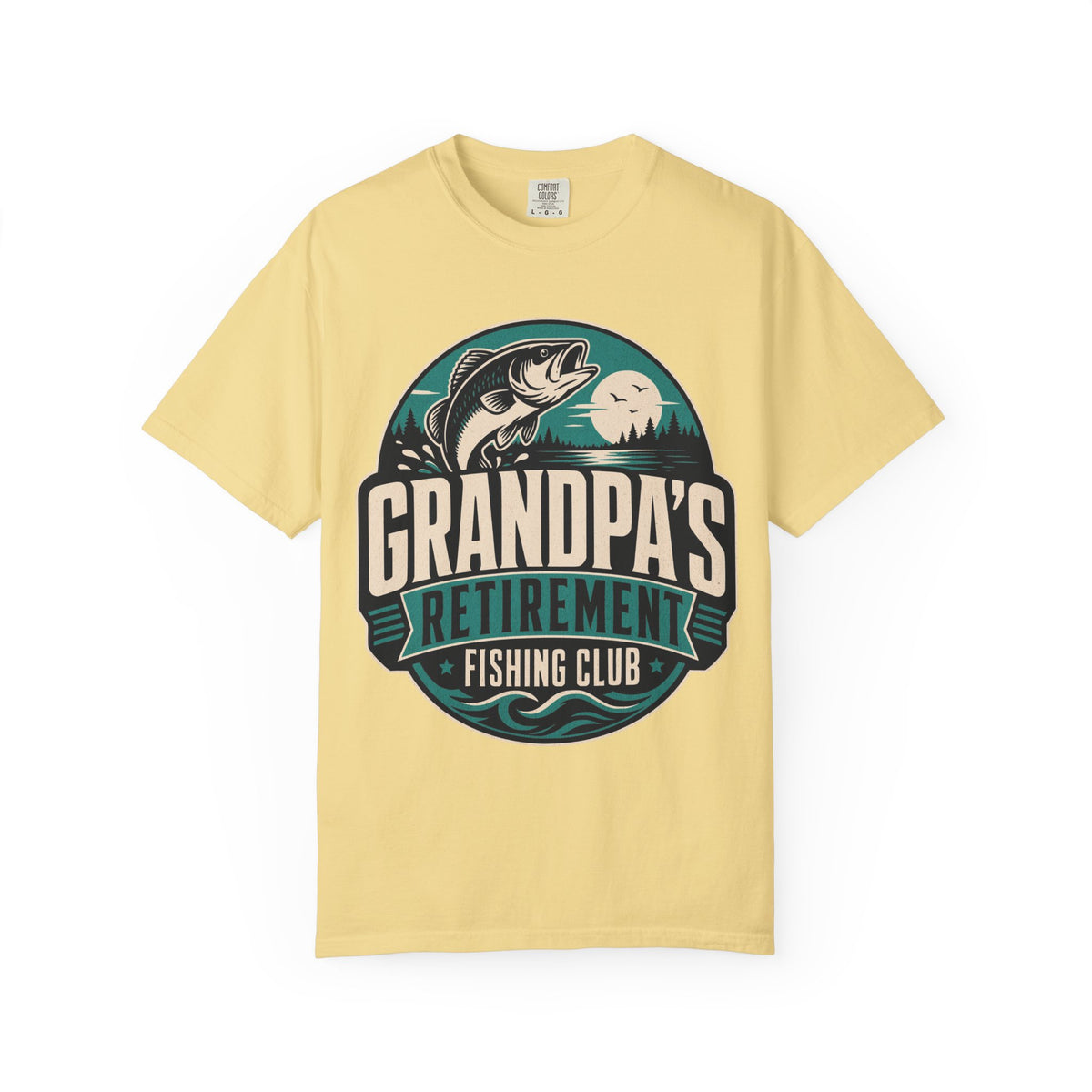 Grandpa's Retirement Fishing Club T-Shirt – Funny Retired Fisherman Gift