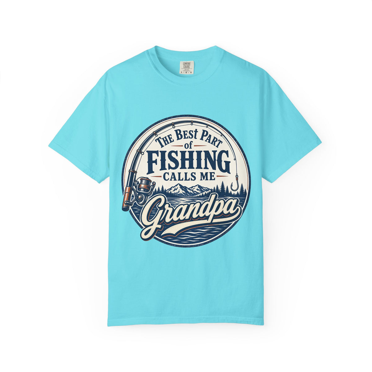 The Best Part of Fishing Calls Me Grandpa Shirt, Grandpa Fishing T-Shirt, Fishing Grandpa Gift, Father's Day Fishing Tee, Bass Fishing Shirt, Lake Life Unisex Tee