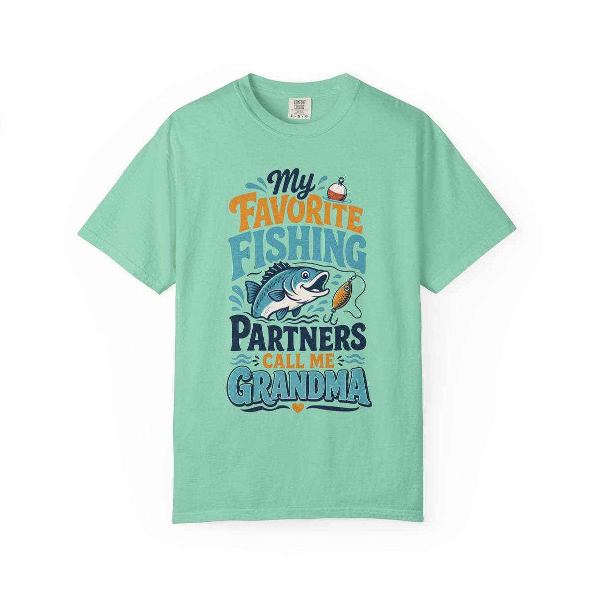 My Favorite Fishing Partners Call Me Grandma Fishing T-Shirt