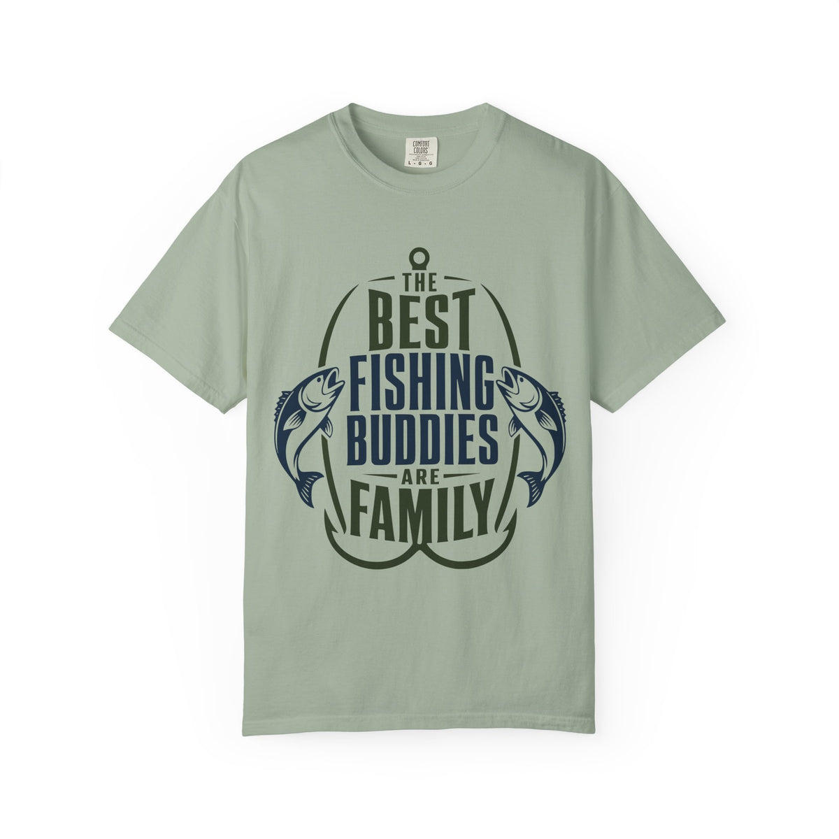Best Fishing Buddies Are Family T-Shirt | Fishing Couple Shirt | Grandpa Grandma Fishing Gift | Family Fishing Tee | Unisex