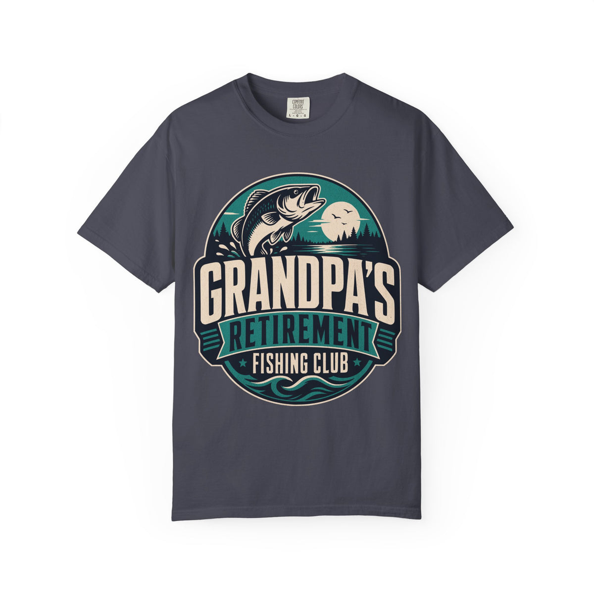Grandpa's Retirement Fishing Club T-Shirt – Funny Retired Fisherman Gift