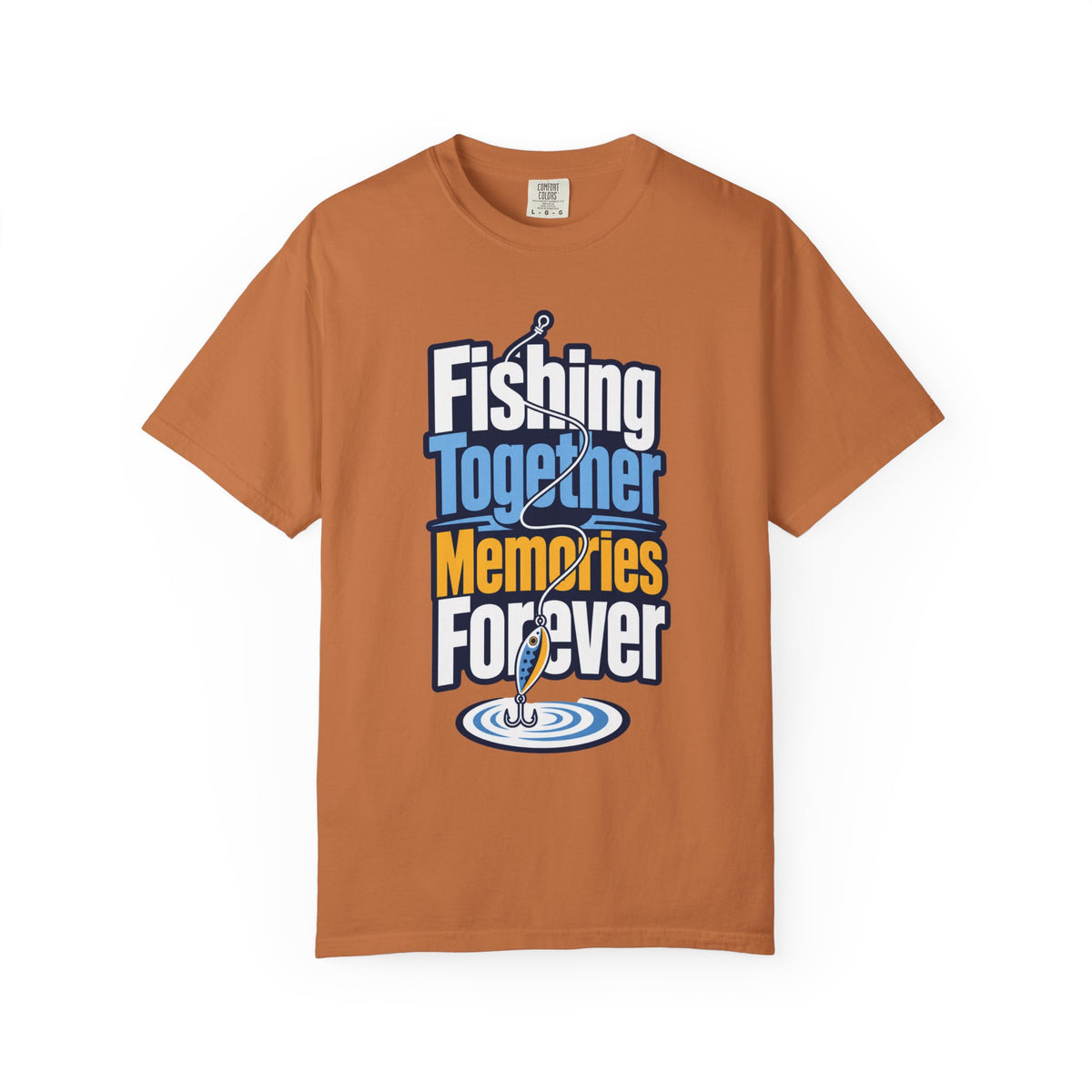 Fishing Together Memories Forever T-Shirt – Family Fishing Gift, Unisex Fishing Shirt