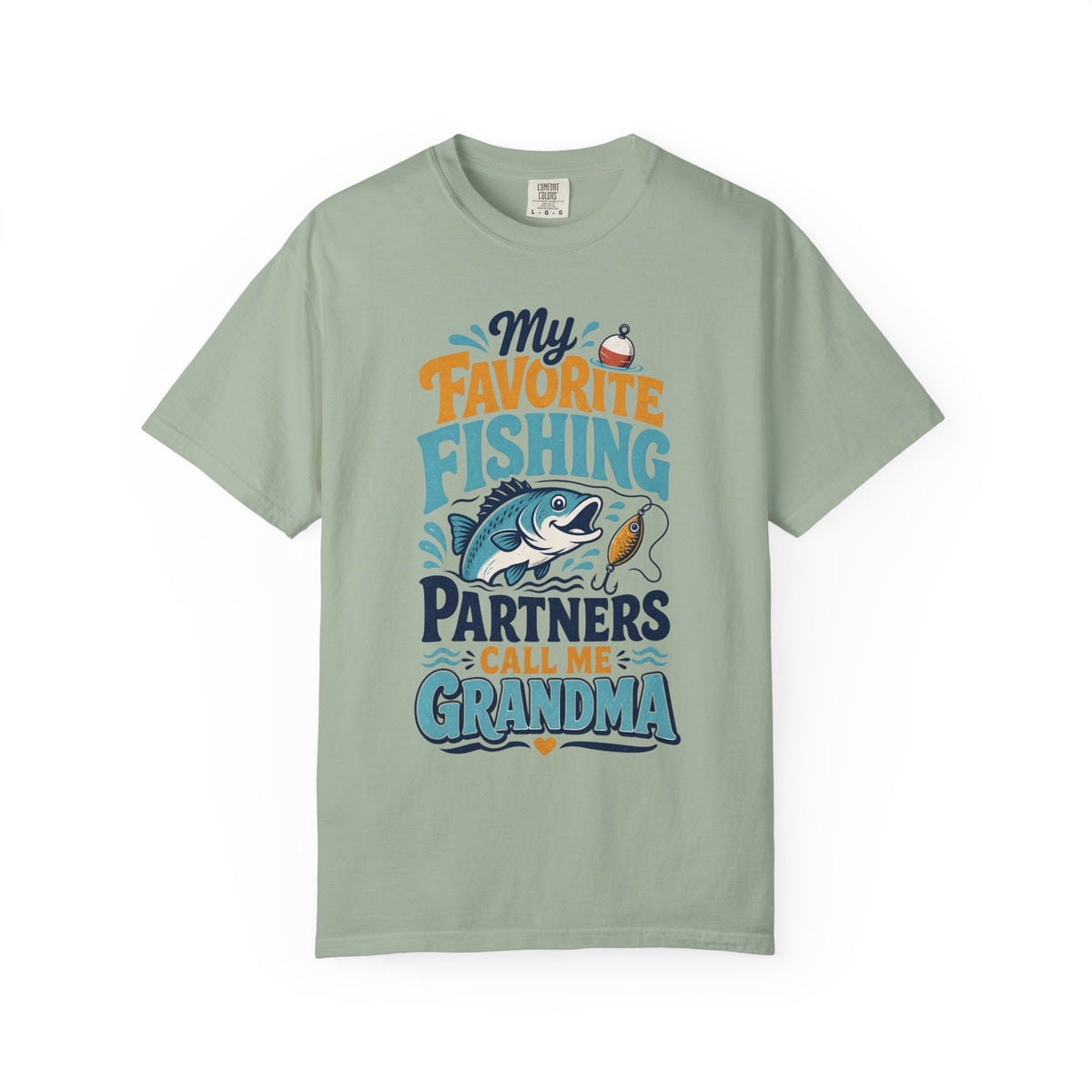 My Favorite Fishing Partners Call Me Grandma Fishing T-Shirt