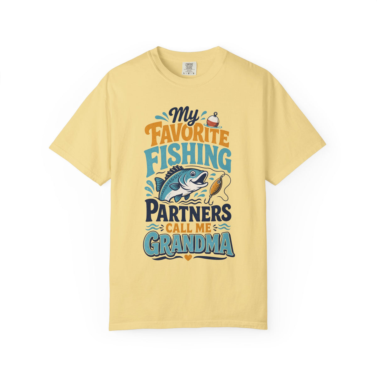 My Favorite Fishing Partners Call Me Grandma Fishing T-Shirt