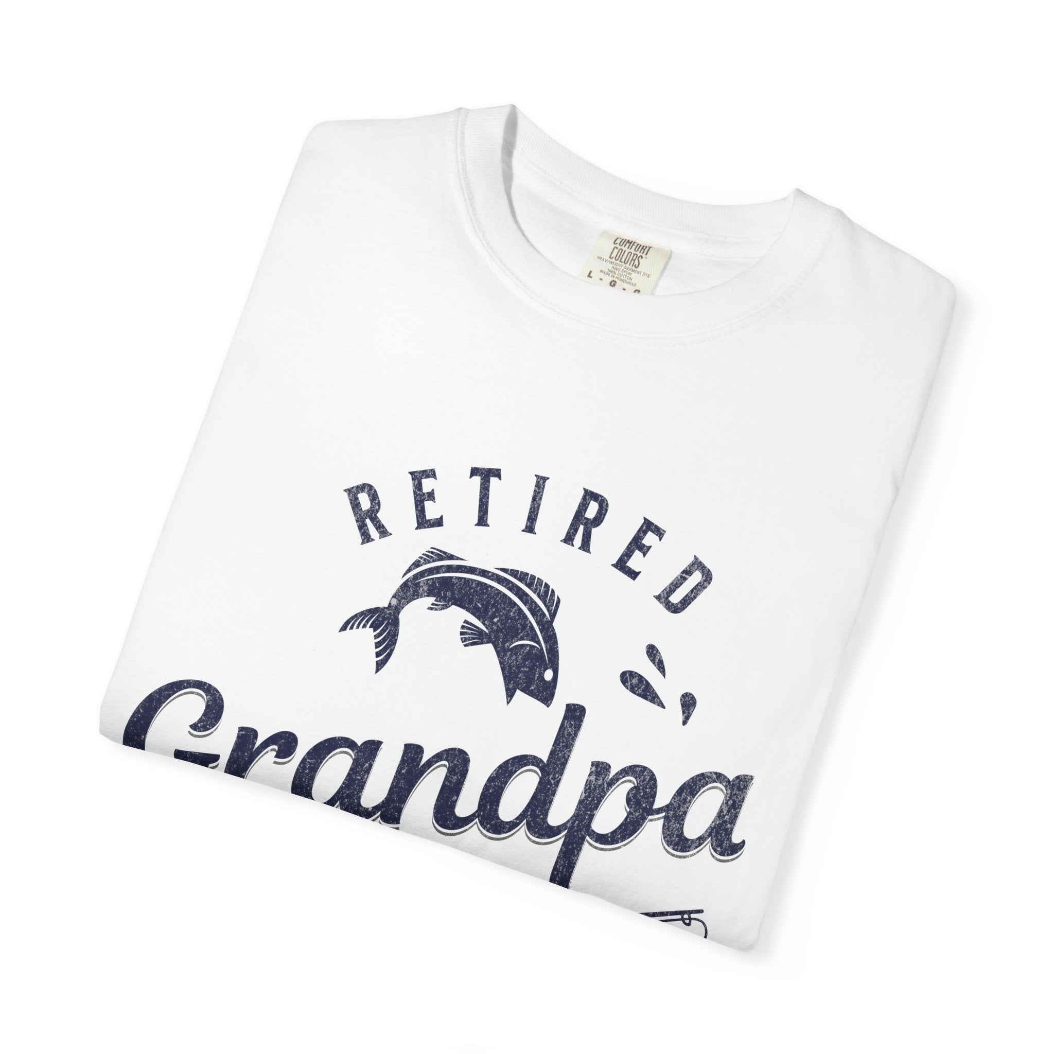 Retired Grandpa Fishing Club Shirt | Funny Retirement Fisherman T-Shirt | Grandpa Fishing Gift