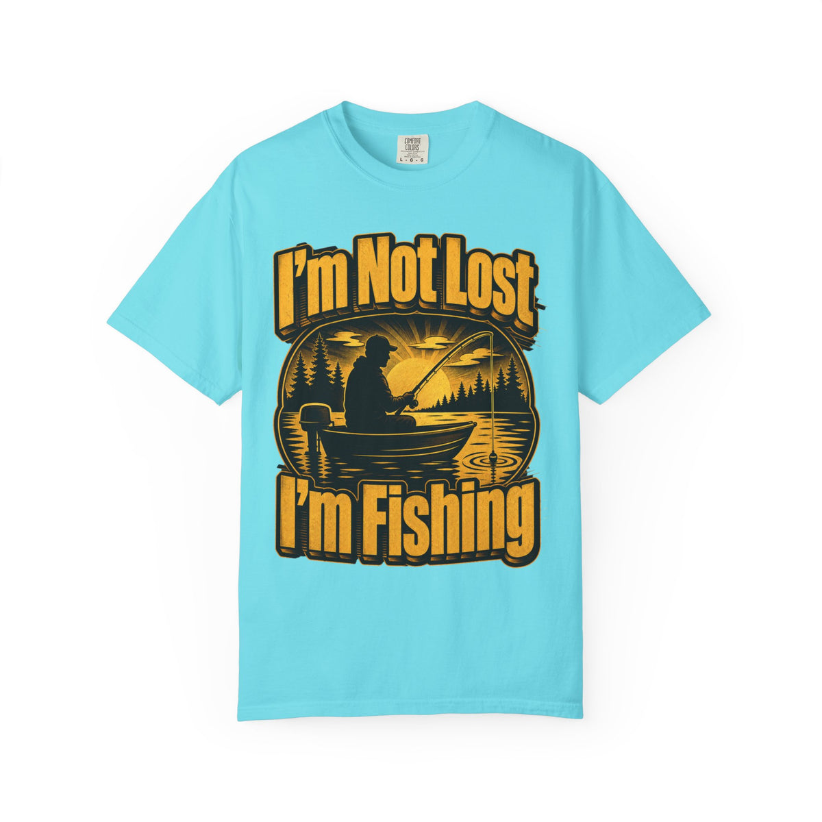 I'm Not Lost I'm Fishing Shirt – Funny Vintage Fisherman Lake T-Shirt