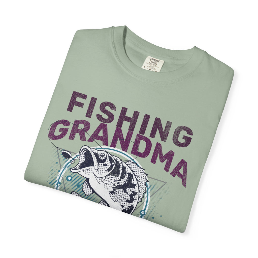 Fishing Grandma Retired Not My Problem Shirt | Funny Retirement Fishing T-Shirt for Women