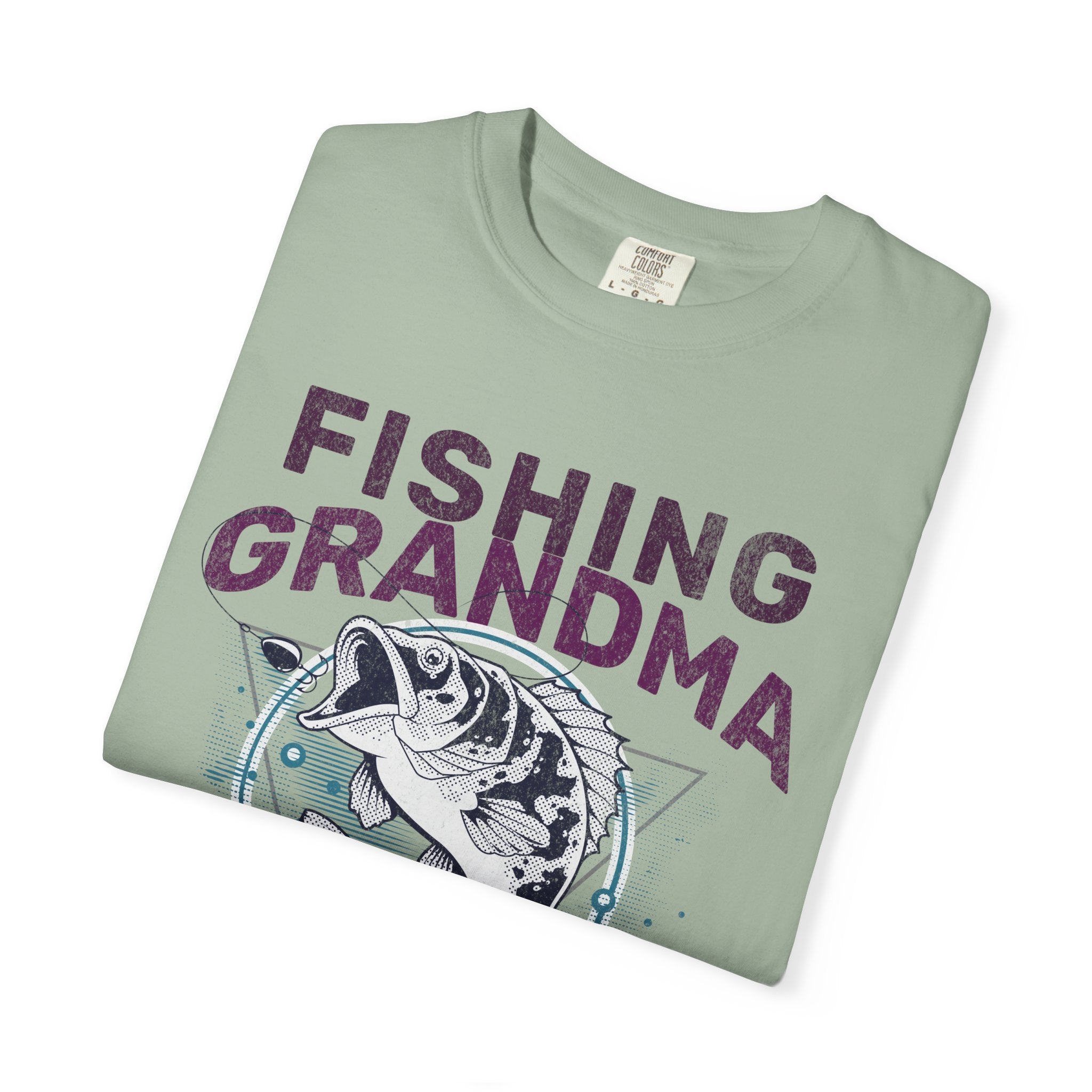 Fishing Grandma Retired Not My Problem Shirt | Funny Retirement Fishing T-Shirt for Women