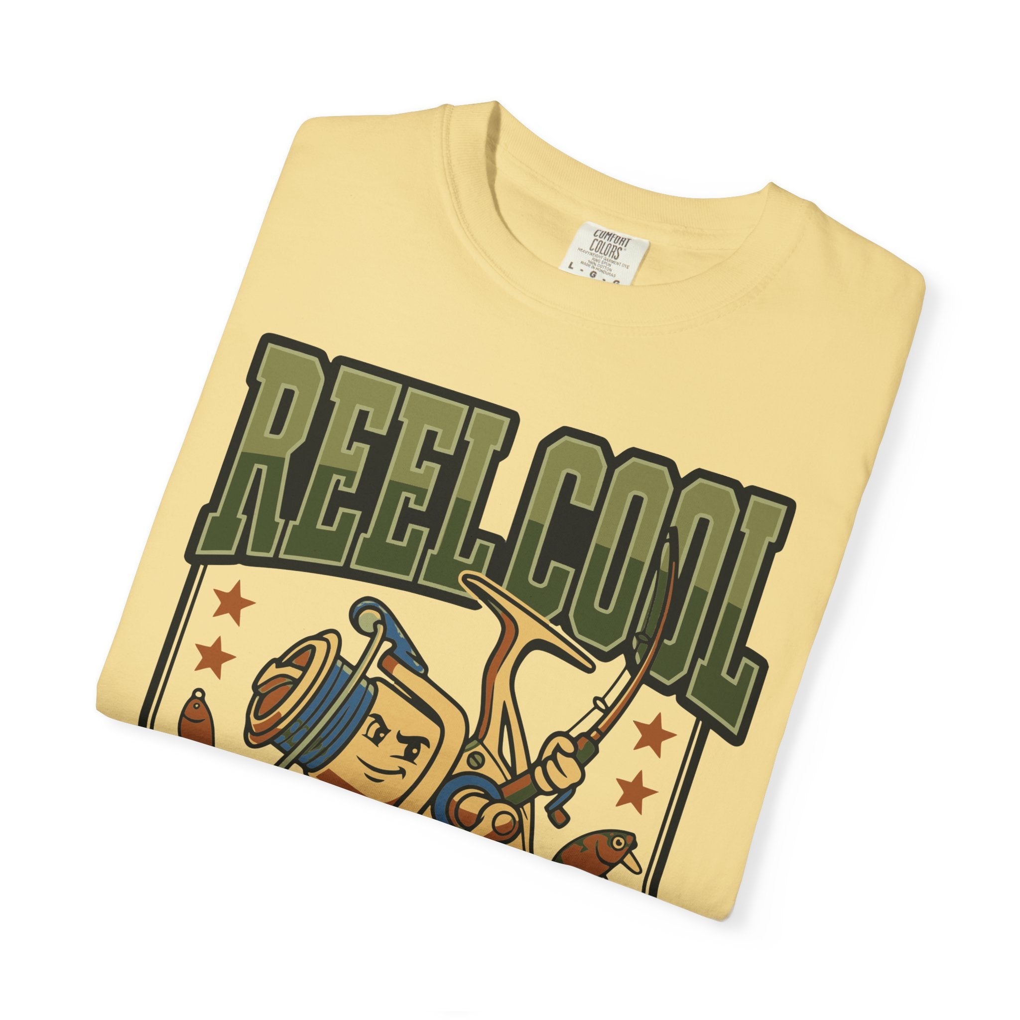 Reel Cool Grandpa Fishing Shirt | Funny Retired Fisherman T-Shirt | Grandpa Fishing Gift