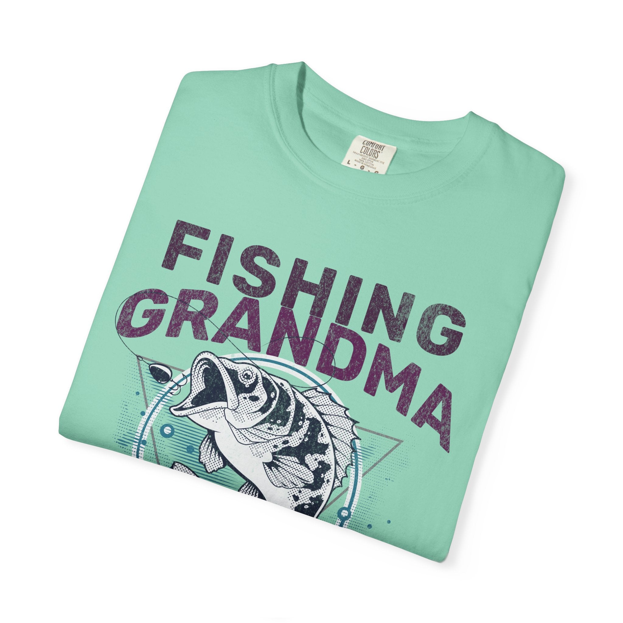 Fishing Grandma Retired Not My Problem Shirt | Funny Retirement Fishing T-Shirt for Women