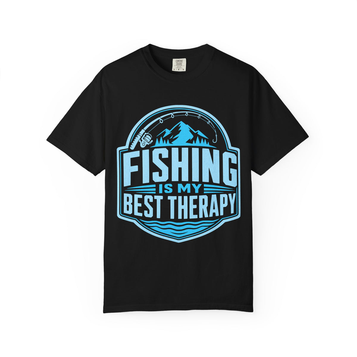 Fishing Is My Best Therapy Unisex T-Shirt, Funny Fishing Shirt, Angler Gift, Fisherman Outdoor Tee
