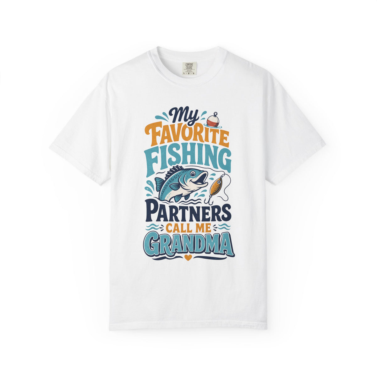 My Favorite Fishing Partners Call Me Grandma Fishing T-Shirt