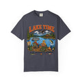 Lake Time with Grandpa & Grandma T-Shirt | Fishing Lake Life Shirt for Grandparents