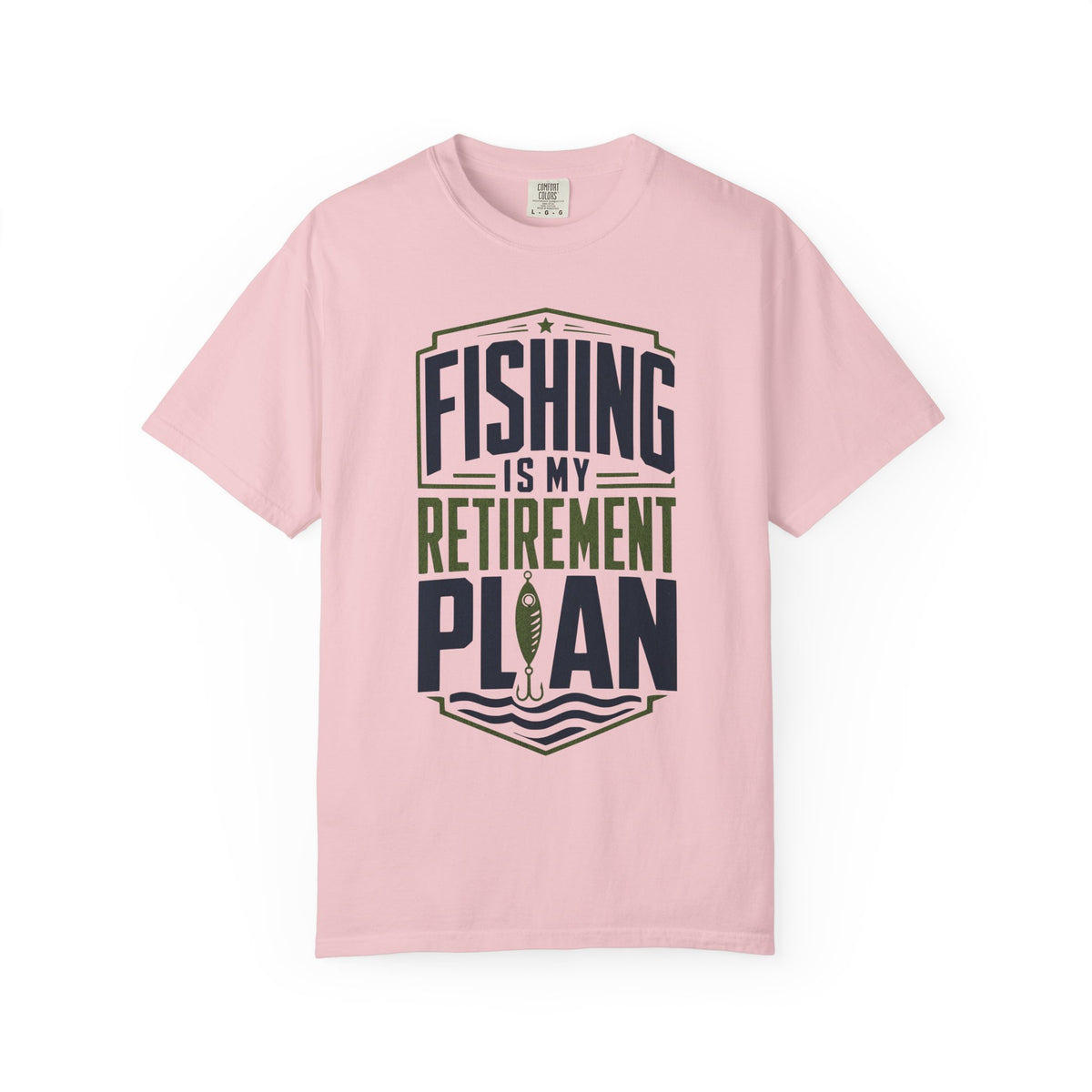 Fishing Is My Retirement Plan T-Shirt | Funny Retirement Fishing Shirt | Angler Retirement Gift