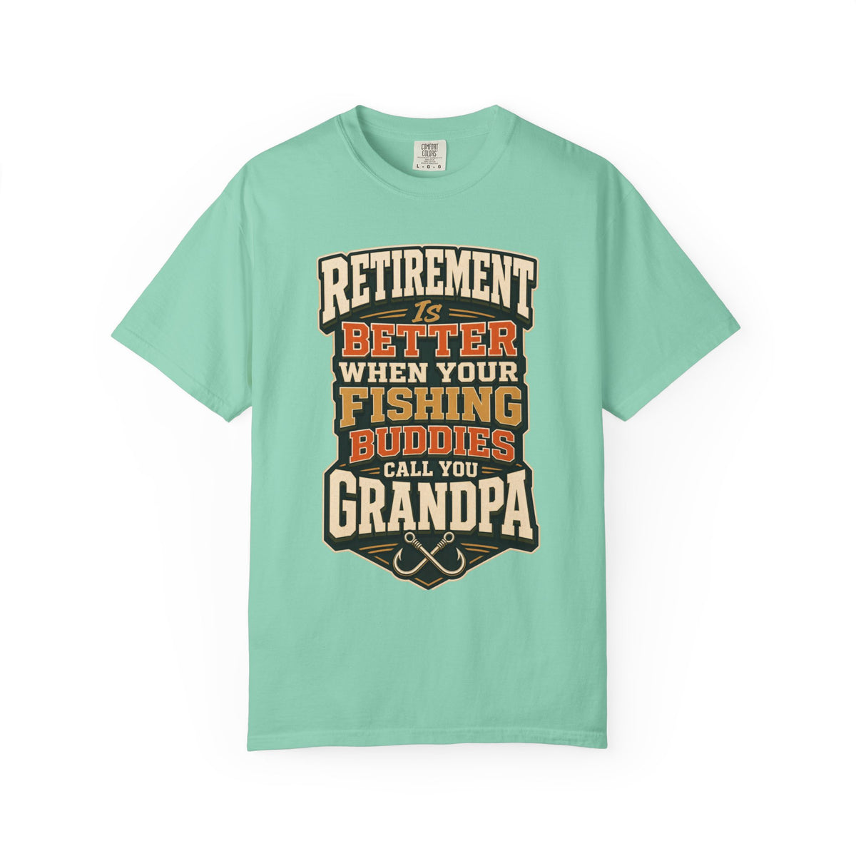 Retirement Is Better When Your Fishing Buddies Call You Grandpa – Funny Fishing Grandpa T-Shirt, Retirement Gift for Fisherman
