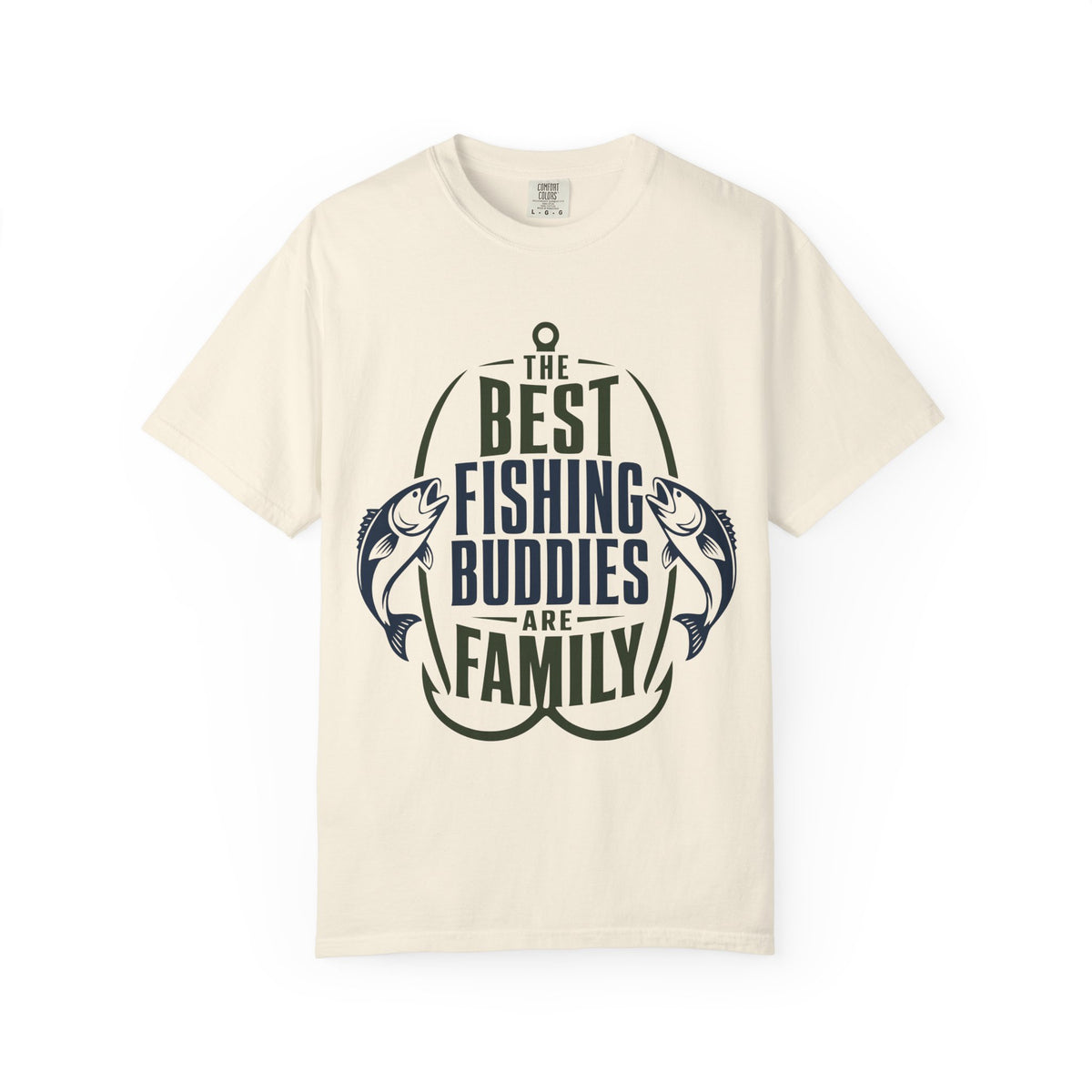 Best Fishing Buddies Are Family T-Shirt | Fishing Couple Shirt | Grandpa Grandma Fishing Gift | Family Fishing Tee | Unisex