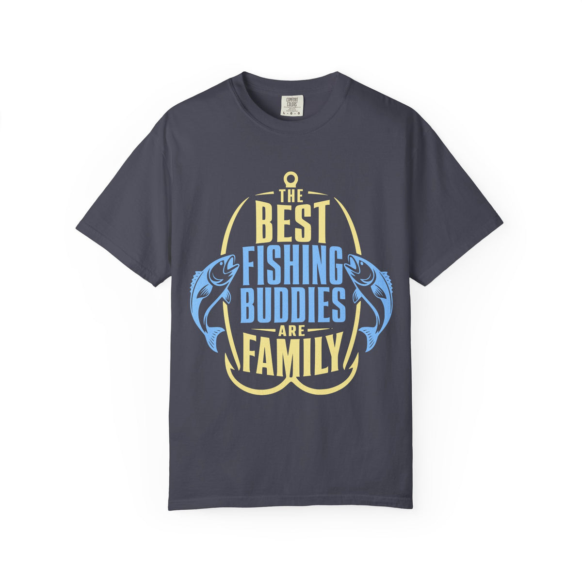 Best Fishing Buddies Are Family T-Shirt | Fishing Couple Shirt | Grandpa Grandma Fishing Gift | Family Fishing Tee | Unisex