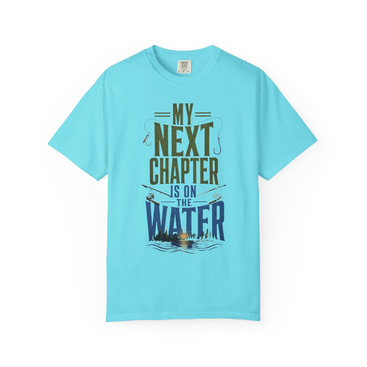 My Next Chapter Is On The Water Fishing Retirement T-Shirt | Unisex Fishing Shirt