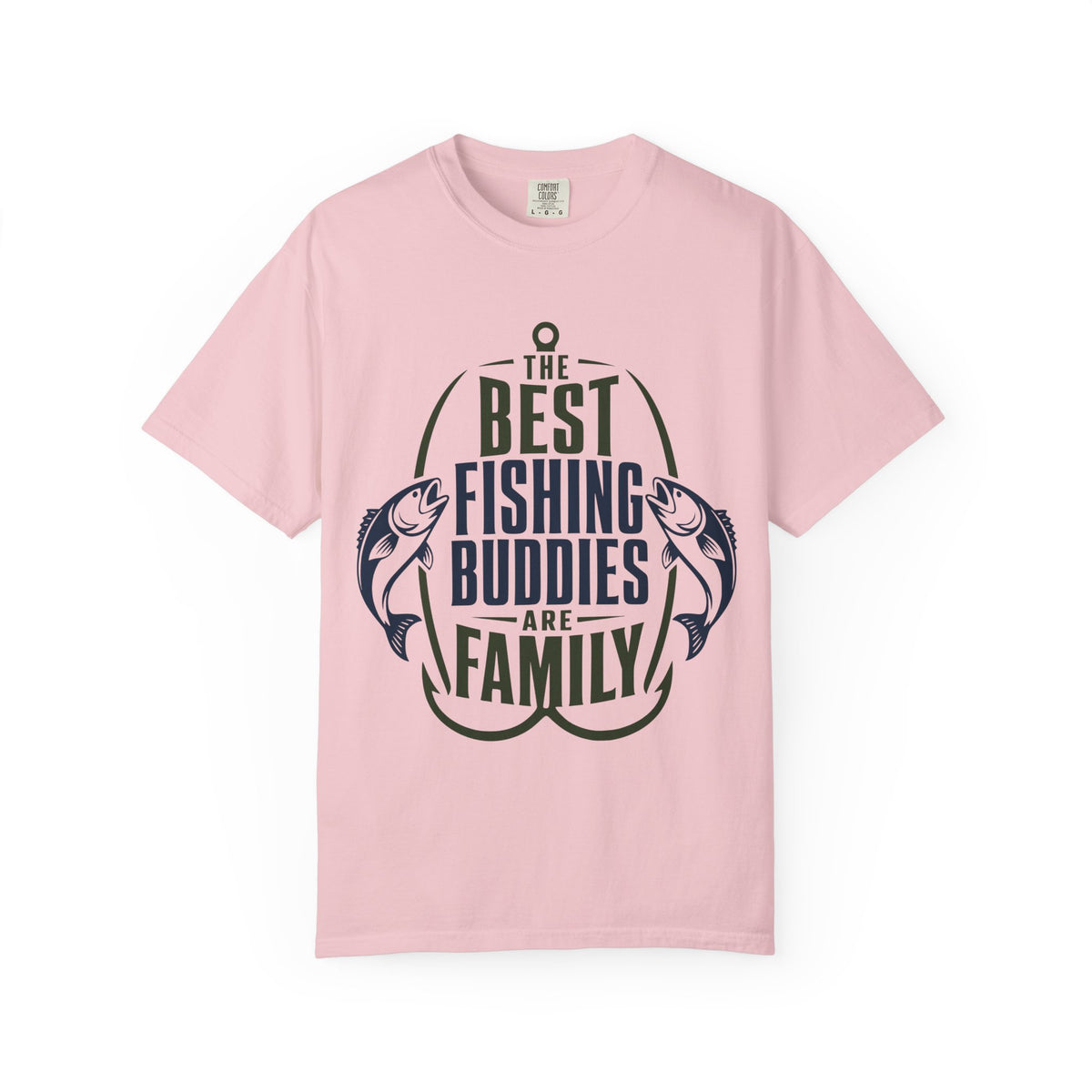 Best Fishing Buddies Are Family T-Shirt | Fishing Couple Shirt | Grandpa Grandma Fishing Gift | Family Fishing Tee | Unisex