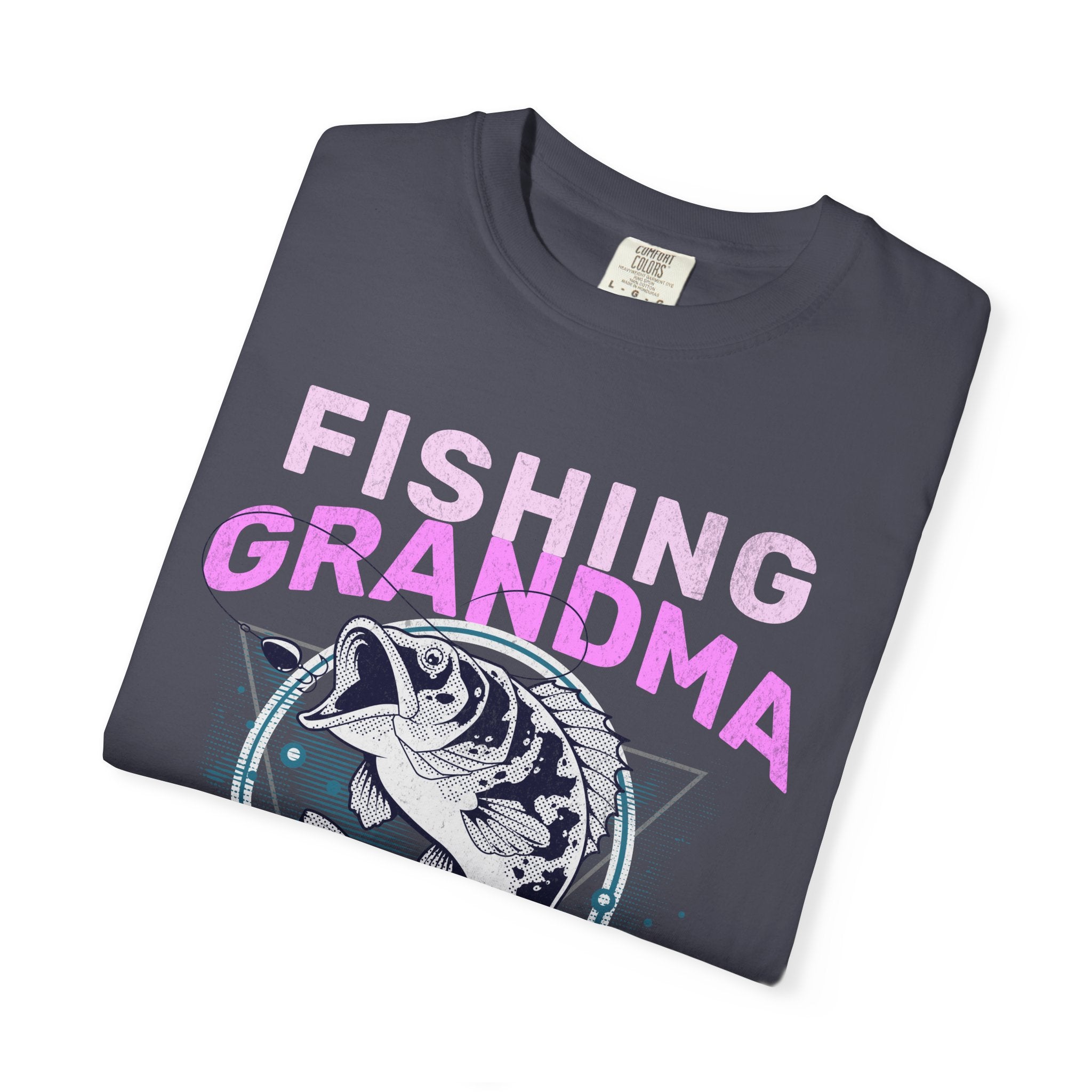 Fishing Grandma Retired Not My Problem Shirt | Funny Retirement Fishing T-Shirt for Women