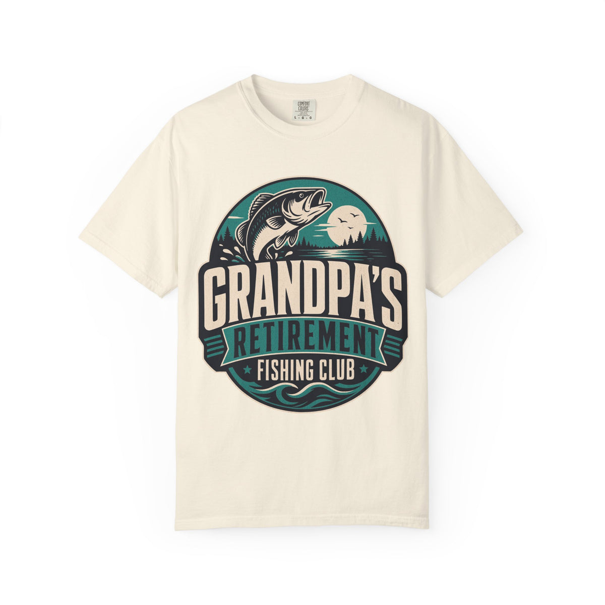 Grandpa's Retirement Fishing Club T-Shirt – Funny Retired Fisherman Gift