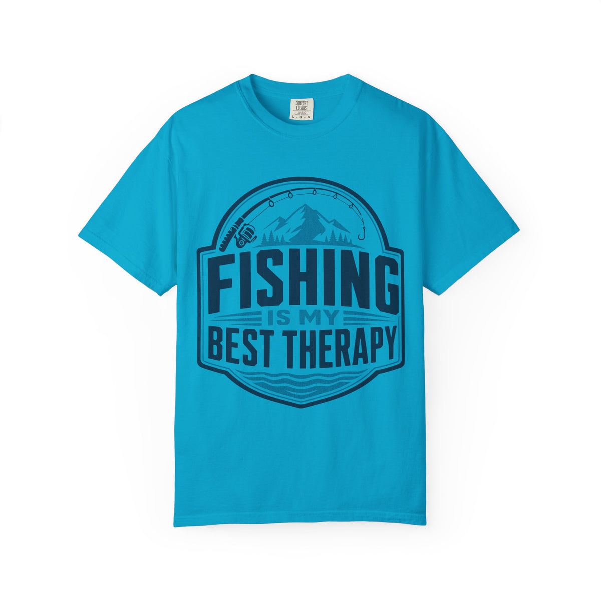 Fishing Is My Best Therapy Unisex T-Shirt, Funny Fishing Shirt, Angler Gift, Fisherman Outdoor Tee