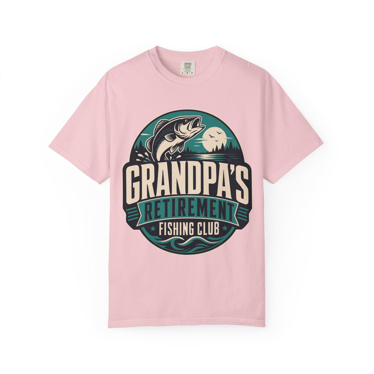 Grandpa's Retirement Fishing Club T-Shirt – Funny Retired Fisherman Gift