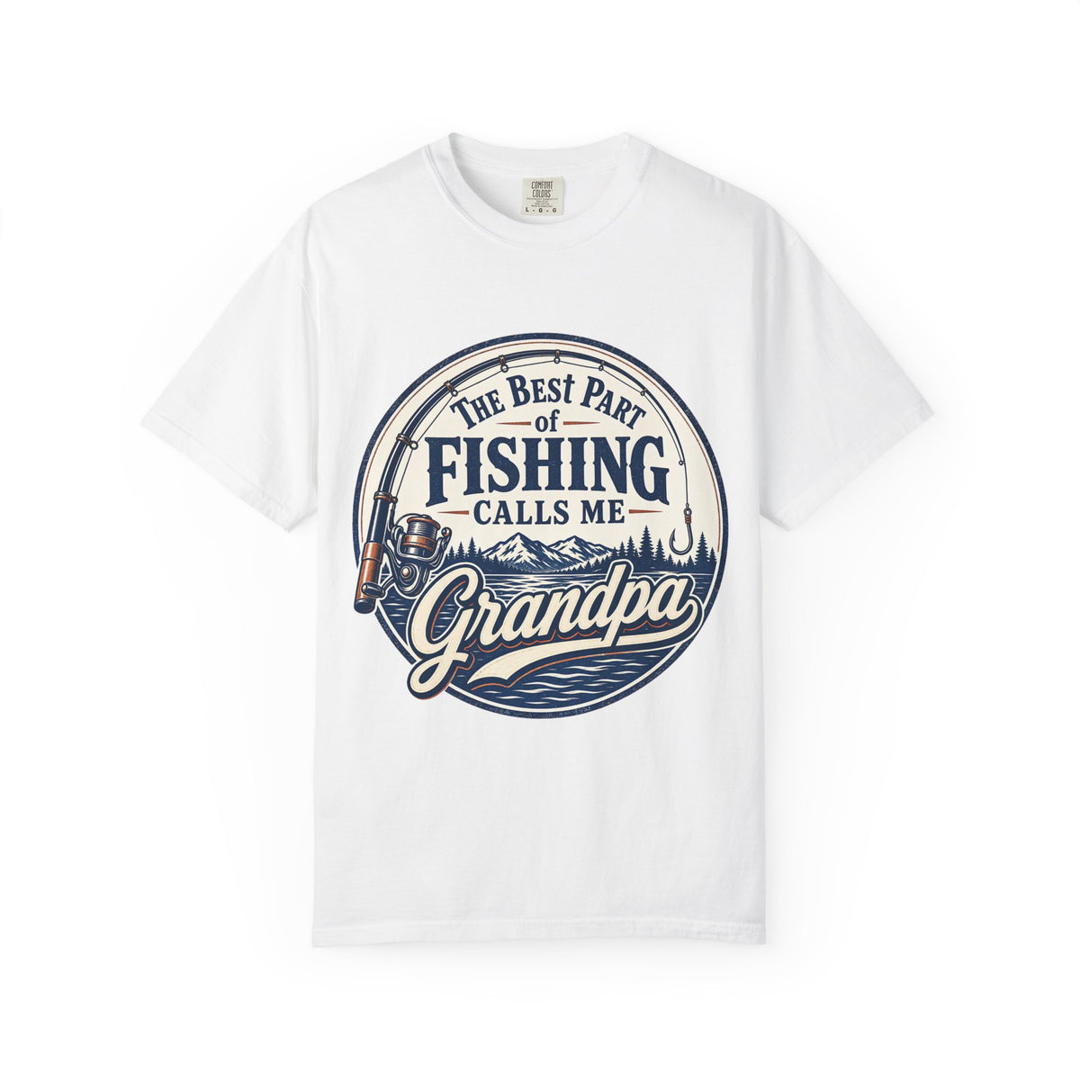 The Best Part of Fishing Calls Me Grandpa Shirt, Grandpa Fishing T-Shirt, Fishing Grandpa Gift, Father's Day Fishing Tee, Bass Fishing Shirt, Lake Life Unisex Tee