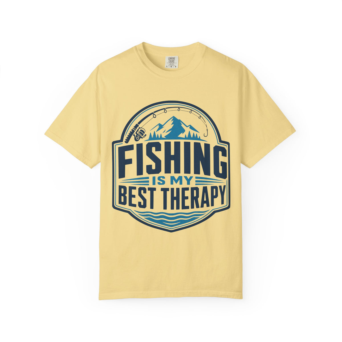 Fishing Is My Best Therapy Unisex T-Shirt, Funny Fishing Shirt, Angler Gift, Fisherman Outdoor Tee