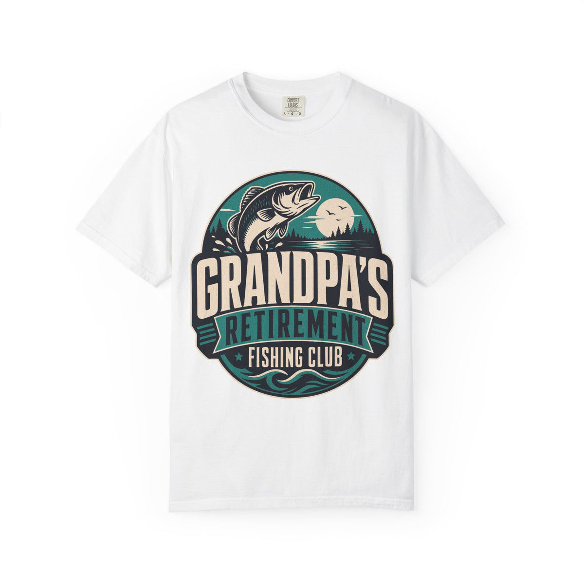 Grandpa's Retirement Fishing Club T-Shirt – Funny Retired Fisherman Gift
