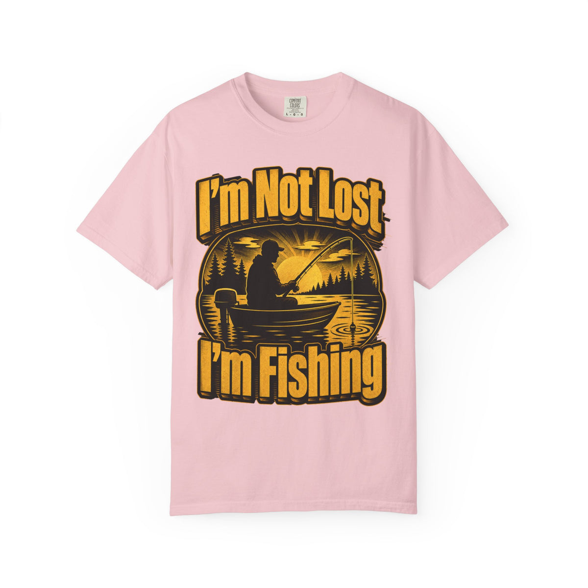 I'm Not Lost I'm Fishing Shirt – Funny Vintage Fisherman Lake T-Shirt