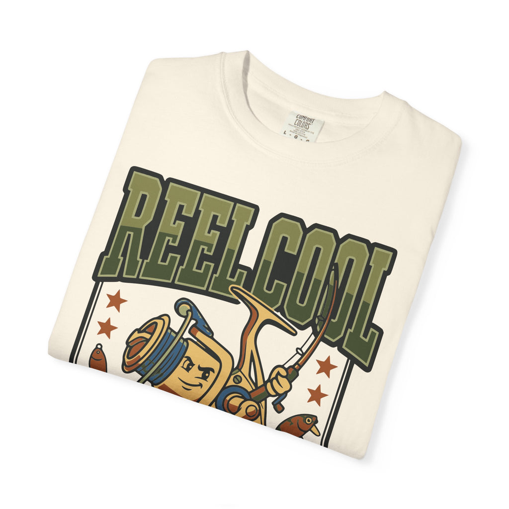 Reel Cool Grandpa Fishing Shirt | Funny Retired Fisherman T-Shirt | Grandpa Fishing Gift
