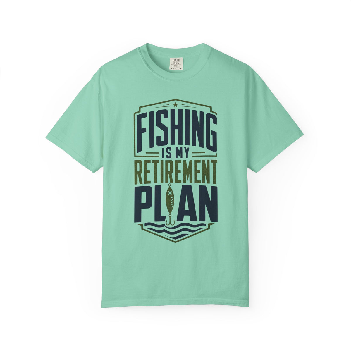 Fishing Is My Retirement Plan T-Shirt | Funny Retirement Fishing Shirt | Angler Retirement Gift
